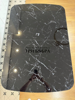 Кухонный раздвижной стол "Прадо", черный мрамор