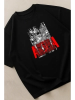 Футболка y2k оверсайз аниме акира