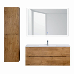 Подвесная тумба с раковиной BelBagno ETNA Rovere Nature 120 см ETNA-1200-2C-SO-RN-P + BB1200ETL