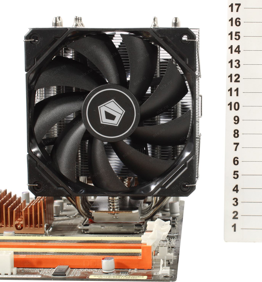 Охладитель ID-Cooling &lt;ID-CPU-SE-225-XT-BASIC&gt; (4пин,115x/1200/1700/2011/2066/AM4/AM5,15.2-35.2дБ,70