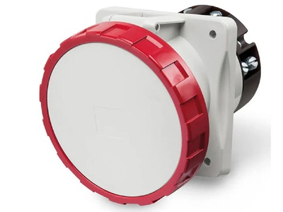 Розетка панельная с наклоном артикул DIS41512566 IP67 125A 3P+E 400В