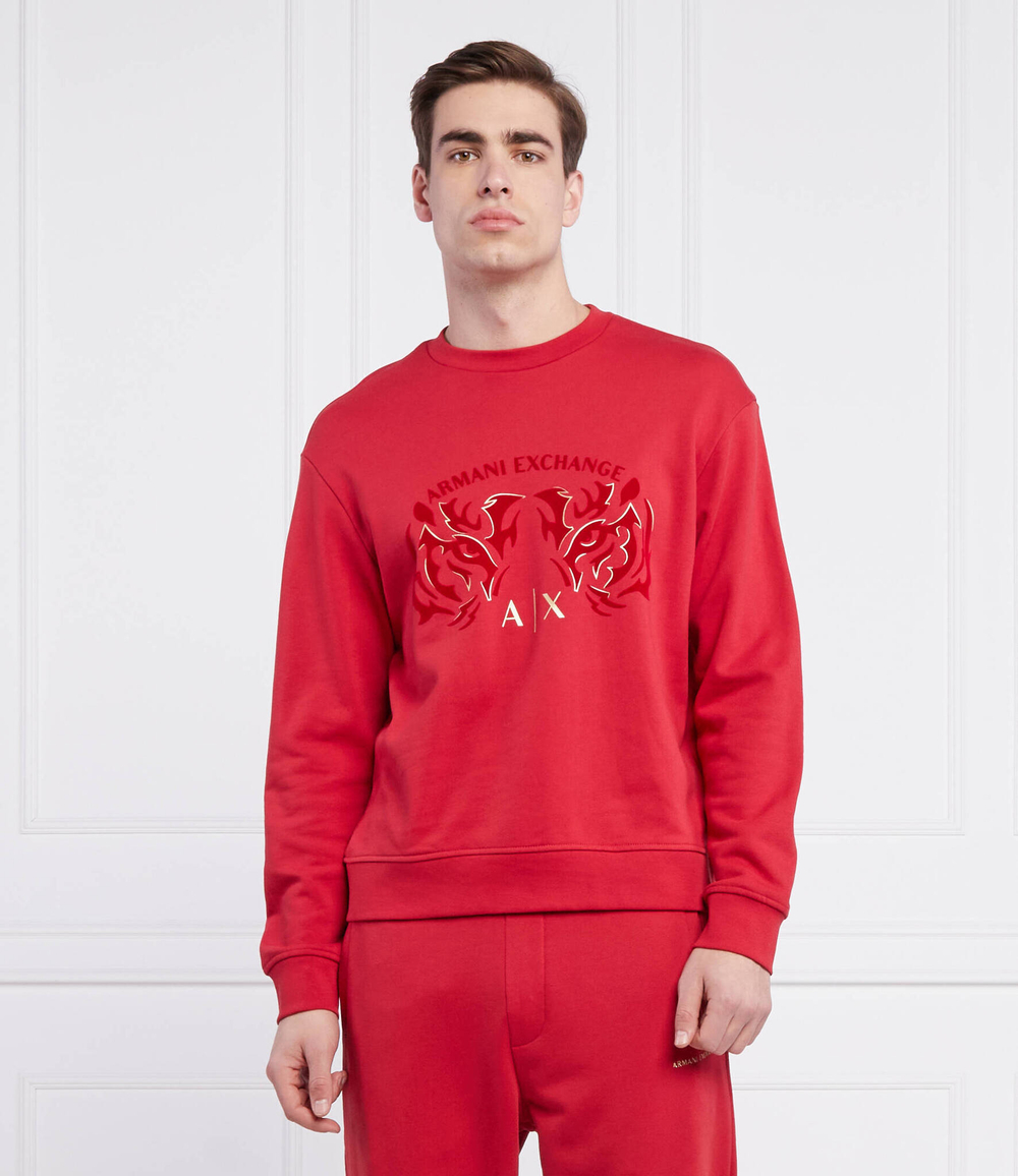 Худи Armani Exchange - красный(3LZMGG ZJ1ZZ)