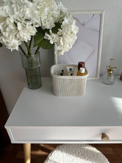 Набор из 4-х корзин для хранения sustainable collection, молочный