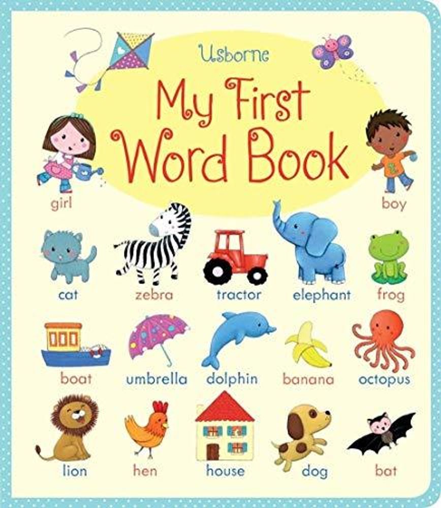 My First Word Book  (board bk)