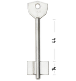 Заготовка сувальдного ключа 10731 SAM3D