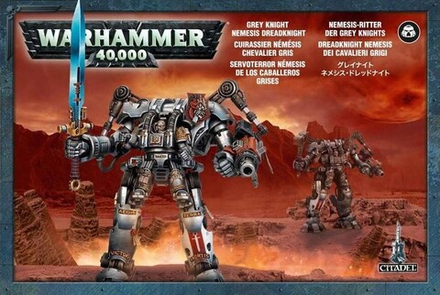 Настольная игра "Warhammer 40.000. Grey Knights. Nemesis Dreadknight"