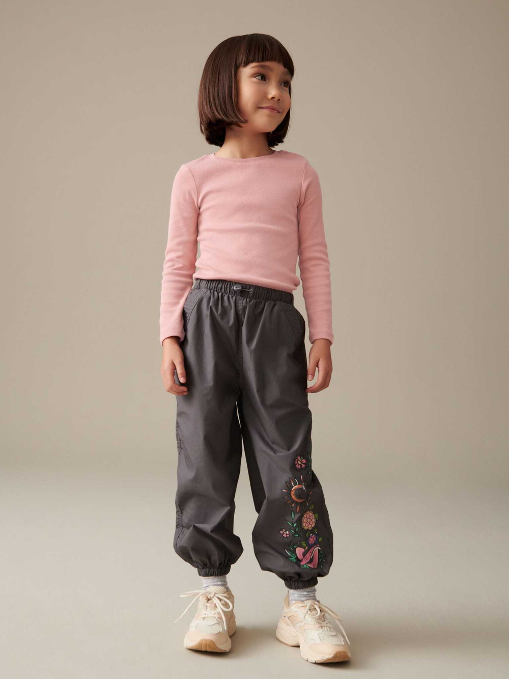 Лонгслив для девочки Next 203-797, Розовый