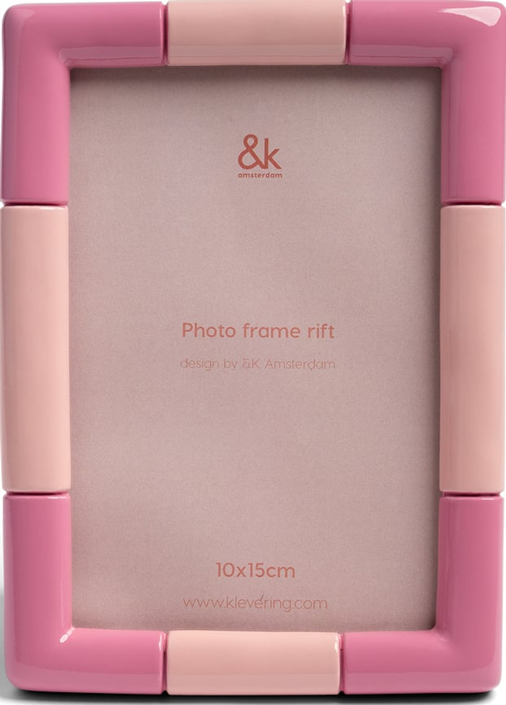 Фоторамка k amsterdam rift, 10 , стекло, розовая · арт. fabr 1661-08
