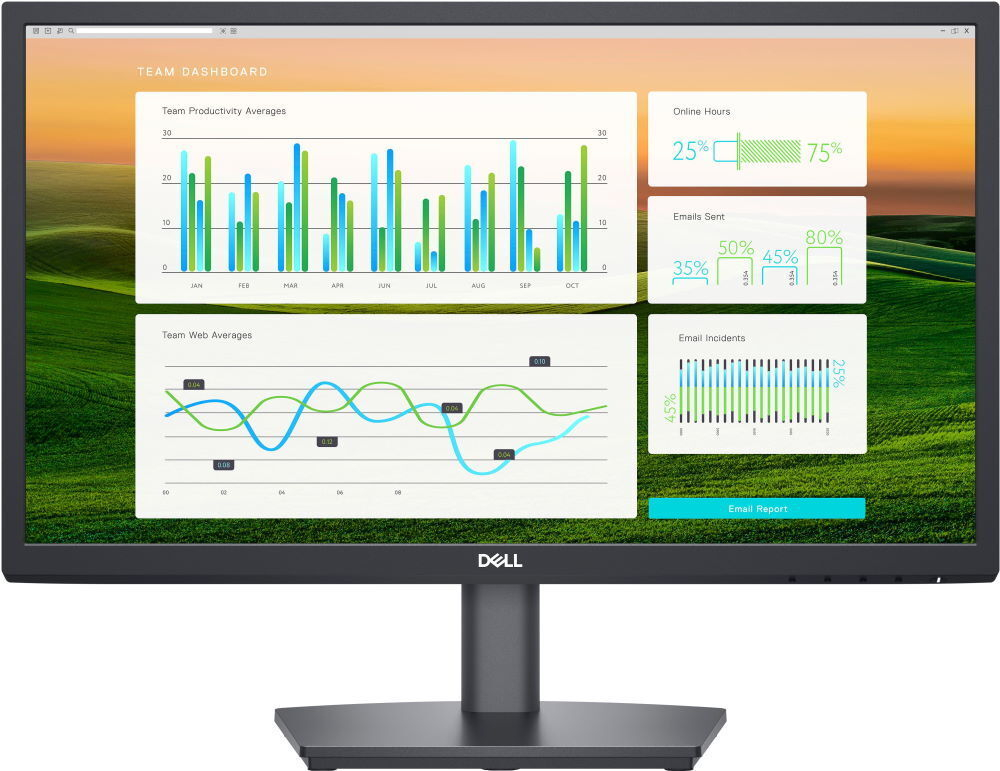 Монитор 21.5" DELL E2222HS Black (2222-5366)