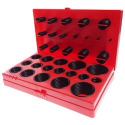 Набор колец уплотнительных 394шт. в кейсе JTC