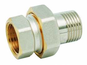 Американка никелированная внутренняя / наружная резьба Euros 3/4*