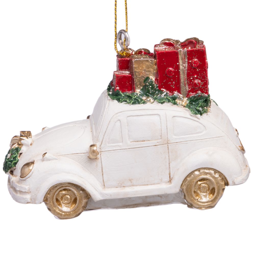 СТАТУЭТКА "МАШИНКА С ПОДАРКАМИ" 8*5*6 СМ