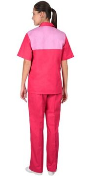 Костюм женский "Сириус-Лотос" (слива/тепло-розовый)