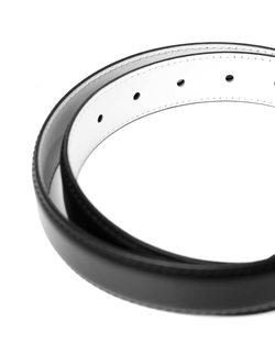 Ремень из итальянской кожи черный