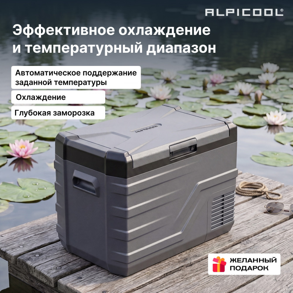 Автохолодильник Alpicool NL40 (12/24)