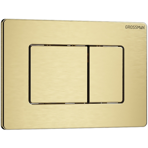 Клавиша смыва Grossman Classic 700.K31.04.32M.32M Золото сатиновое