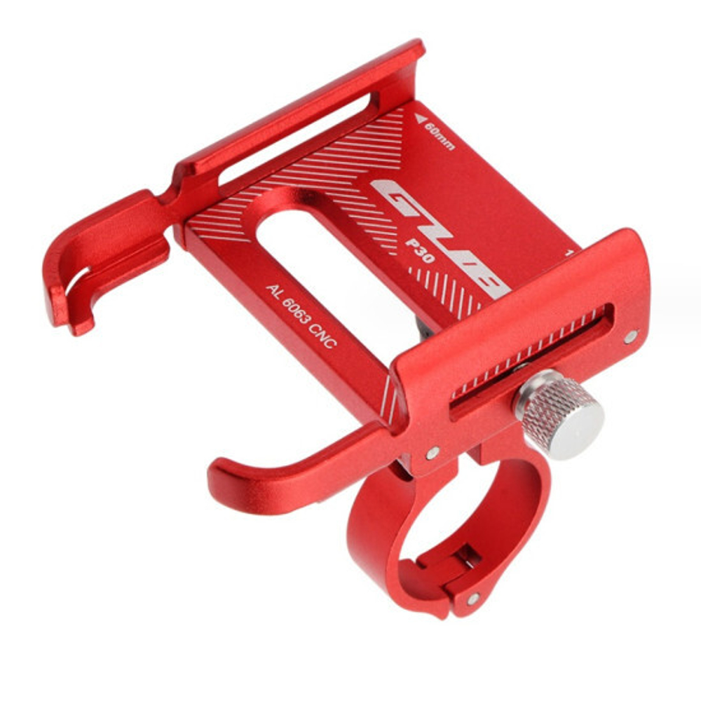 Держатель телефона КРАСНЫЙ для электросамокатов GUB P30