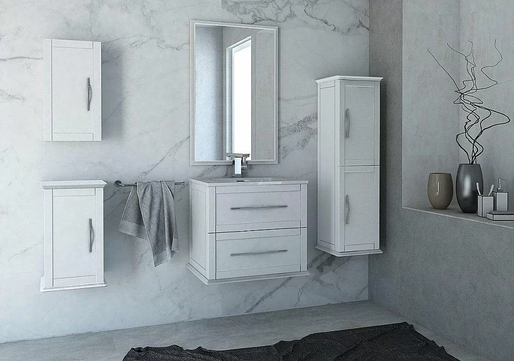 Тумба с раковиной Cezares Tiffany 60 Bianco opaco