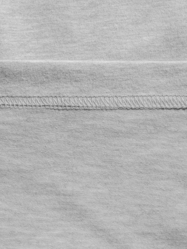 Футболка оверсайз F&K меланж серая - фото 8