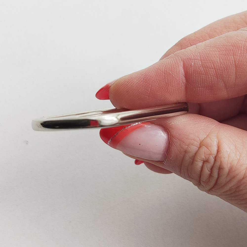 Регулировочная рамка 4 см Серебро