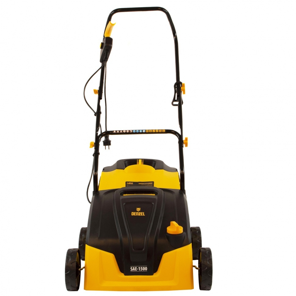 Скарификатор-аэратор электрический SAE-1500, 1500 Вт, -11/+5 мм, 32 cм Denzel