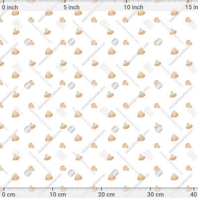 разные морские ракушки на белом фоне нарисованные акварелью  by Katkova 600 DPI