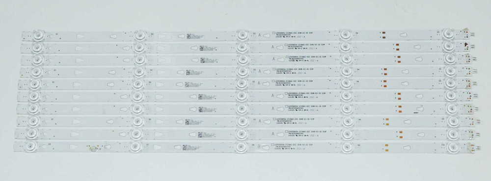 LED55D05A-ZC29AG-02C 30355005214C A-9шт. LED55D05B-ZC29AG-02C 30355005215C B-1шт. комплект подсветки 10шт.