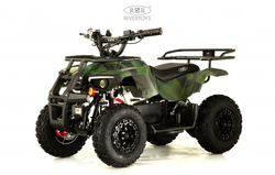 Детский электроквадроцикл TIKI Зеленый камуфляж