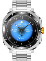 Смарт часы PARASMART CUBE F7 Ultra (металлический блочный браслет, серебристый)