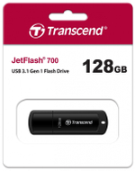 USB Flash карта Transcend JetFlash 700 128Gb черный
