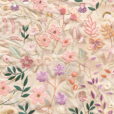 Вышитые цветы