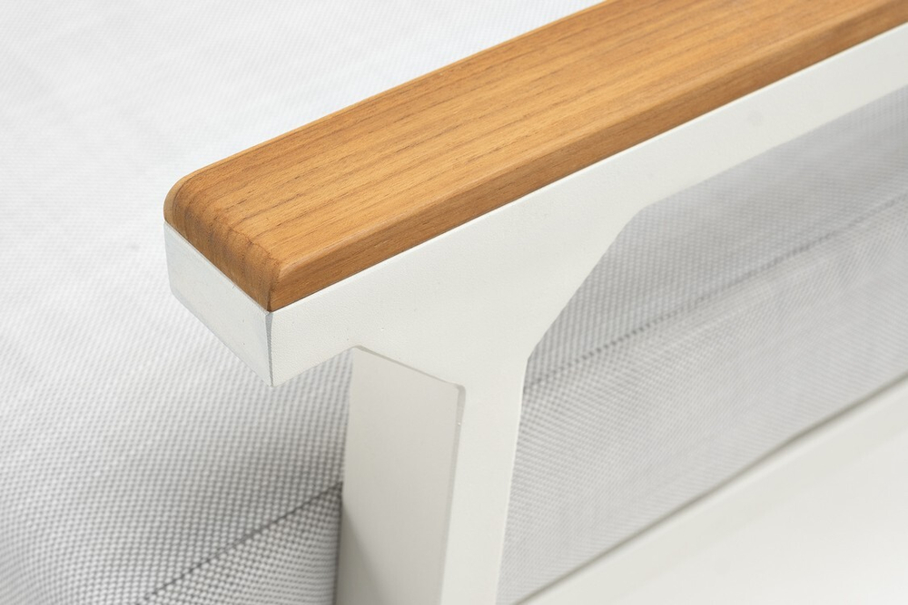 Диван из алюминия CONCORDE 2-х местный белый