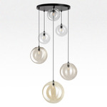 Citilux ORTON CL202163 Люстра каскадная Микс
