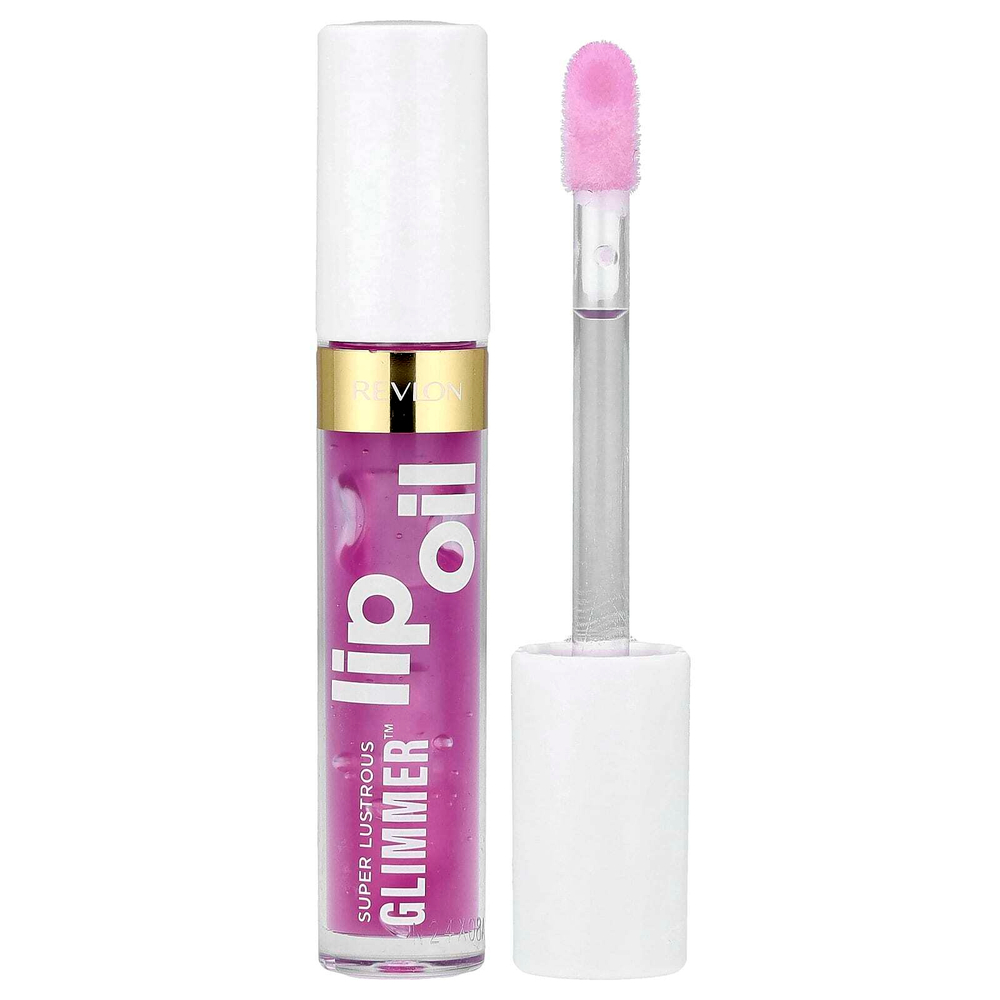 Revlon, Super Lustrous Glumber™, масло для губ, оттенок 005 Vio-Lit, 3,8 мл (0,13 жидк. унции)