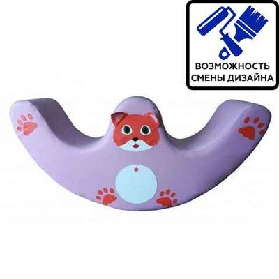 Мягкий модуль качалка Медведь Д120хВ60хШ30