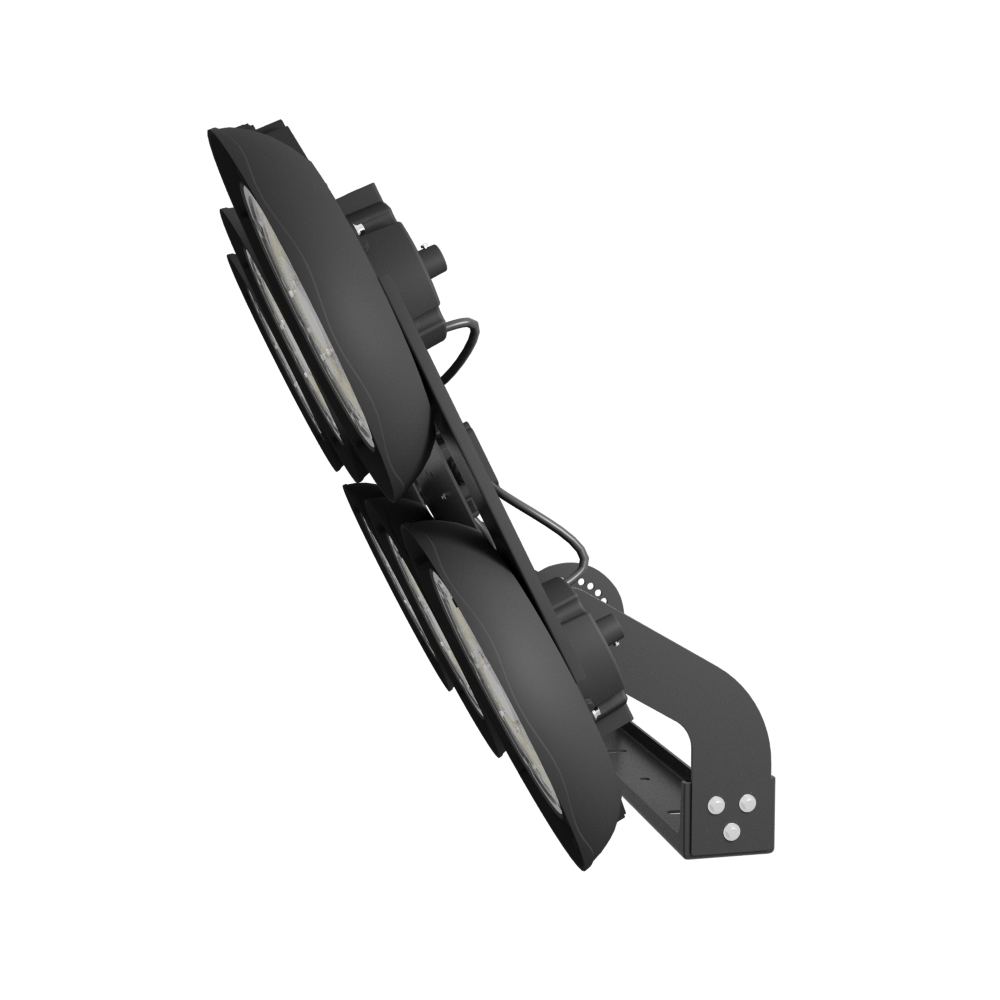 Прожектор LED ТАЙФУН ДО06-1200-202-4К-Л Г60 1200Вт 4000К IP65 Прозрачный 228000лм 260х161мм WOLTA PRO