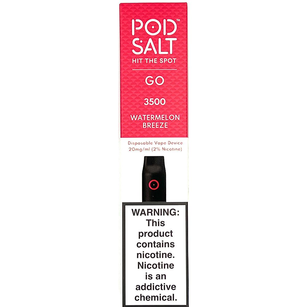 Pod Salt GO 3500 - Watermelon Breeze (2% nic)