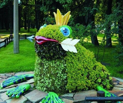 Топиарная фигура Царевна-Лягушка