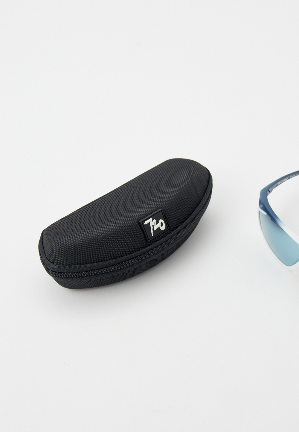 Спортивные очки 720armour Analog Pro / Matte Dark Grey Blue / Matte Neon Red Orange / Matte White Gasket / Smoke Full Blue White Lens