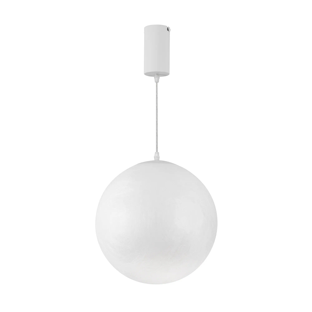 Светильник SP-SILKA-HANG-R300-7W Warm2700 (WH, 330 deg, 230V) (Arlight, IP20 Натуральный шелк, 3 года) 061916