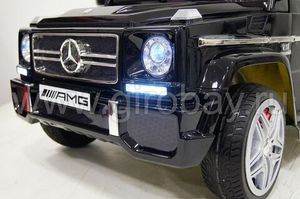 Детский электромобиль River Toys Mercedes-Benz-G-65-LS528 черный