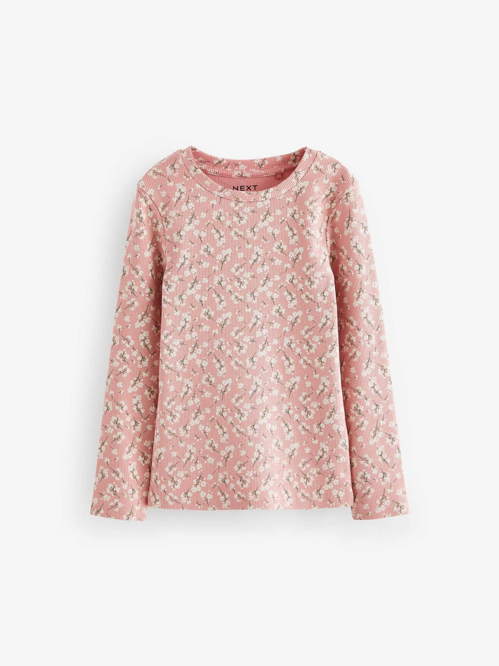 Лонгслив для девочки Next K86-177, 4 шт., Бежевый, Розовый