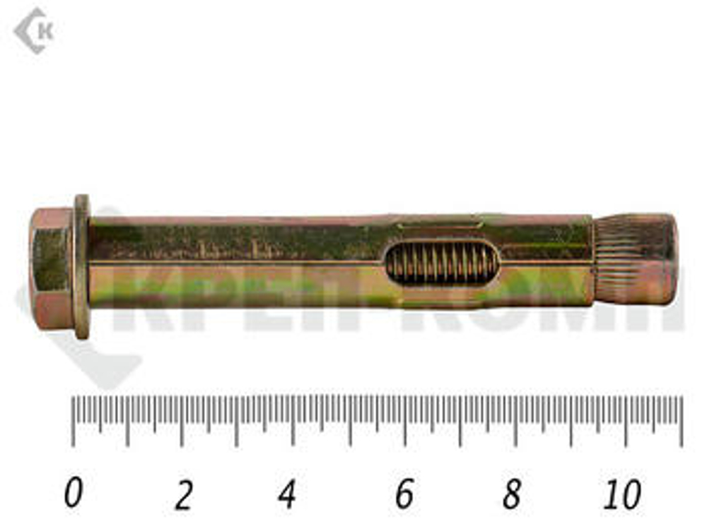 Анкер болт болтом м12 16х110 (3шт)