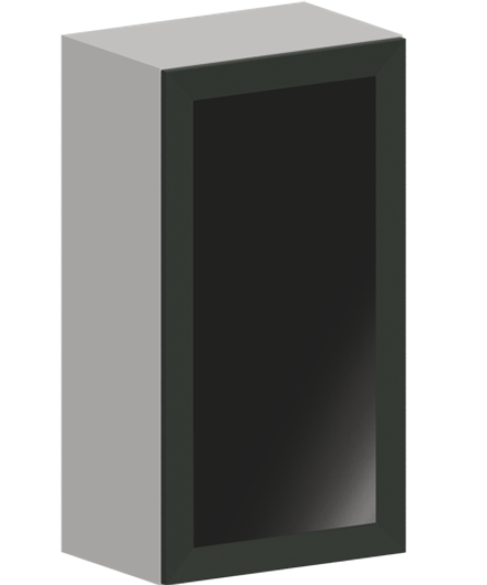 Кухня Модуль ШВС 509 Белый / Насыщенно-зеленый