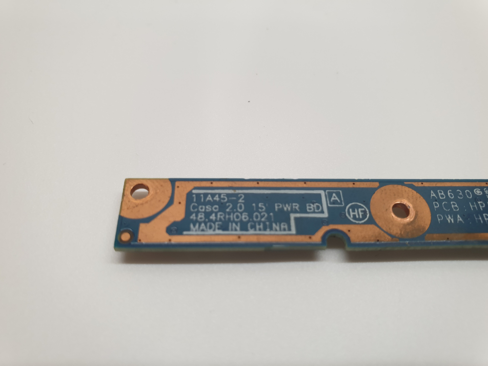 Кнопка включения HP DV6-6000 48.4RH06.021
