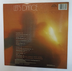 Винтажная виниловая пластинка LP Vaclav Hybs Orchestra Lets Dance (Чехословакия 1987)