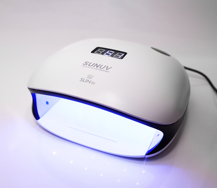 Лампа для маникюра SUNUV 4S черная ОРИГИНАЛ, 36 кварц. диодов