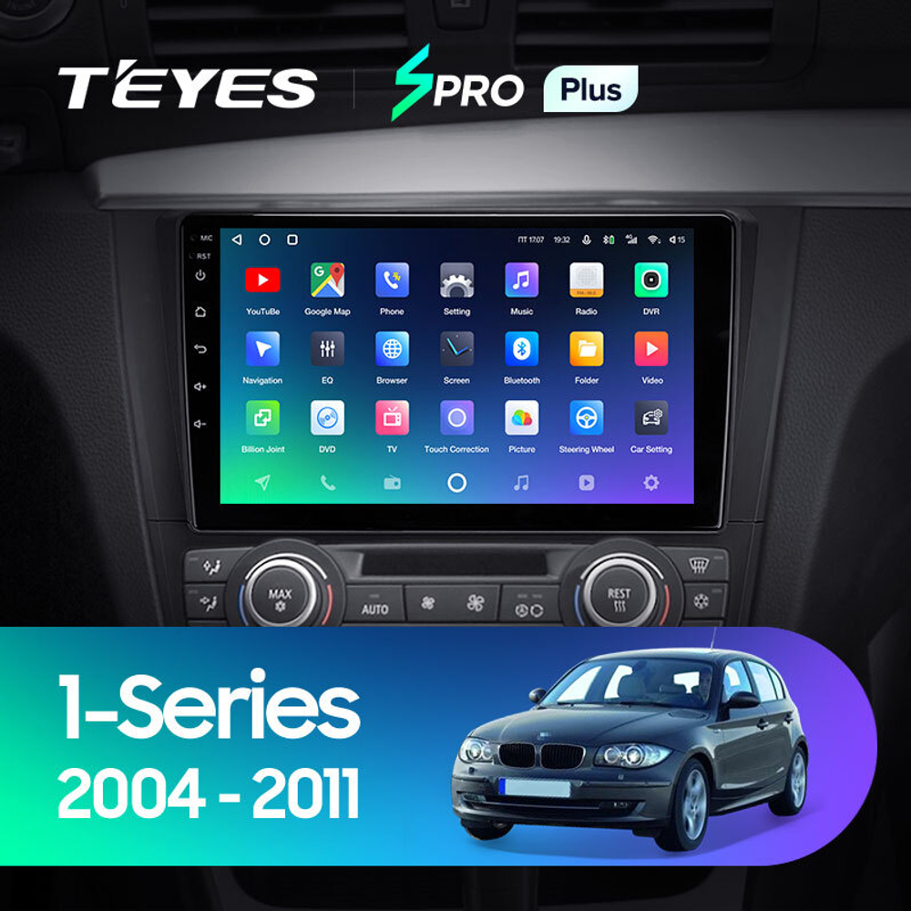 Teyes SPRO Plus 9"для BMW 1-Series 2004-2011