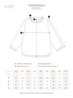 Пижама Mjölk Grizzly Bears, уценка