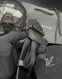 Ремень Philipp Plein Hexagon PVD Black